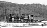 Dieses Porträt der 58 1758 entstand im Güterbahnhof Breitenbrunn an der Strecke Schwarzenberg - Johanngeorgenstadt. (02.1976) <i>Foto: Burkhard Wollny</i>