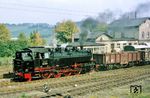 86 1501 mit GmP 68364 in Schlettau. (24.09.1986) <i>Foto: Wolfgang Bügel</i>