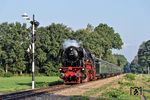 Freie Fahrt für 23 071 am Einfahrsignal von Loenen/NL. (02.09.2018) <i>Foto: Marcus Henschel</i>