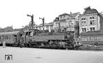 Die in Aue beheimatete 86 1621 in ihrem sächsischen Heimatbahnhof.  (07.1976) <i>Foto: Burkhard Wollny</i>