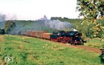 50 3666 mit dem abendlichen Ng 65367 nach Glauchau bei Thierbach-Zinnberg. (25.09.1986) <i>Foto: Wolfgang Bügel</i>