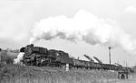 59 3049 (Bw Glauchau) mit einem Güterzug bei Glauchau. (02.1976) <i>Foto: Burkhard Wollny</i>