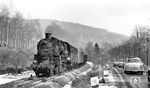 58 1758 am Bahnübergang der Talstraße kurz vor Antonsthal. (02.1976) <i>Foto: Burkhard Wollny</i>
