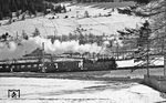 99 1771 kurz vor Oberwiesenthal. (02.1976) <i>Foto: Burkhard Wollny</i>