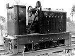 Eine 10-PS-Feldbahnlok des Typs Ns 1, die in der DDR bevorzugt in Ziegeleien zum Einsatz kamen. In den Jahren 1958/60 folgte dann der Typ Ns1b mit 15 PS, der allerdings nur in 20 Exemplaren gebaut wurde. (1952) <i>Foto: Slg. Eisenbahnstiftung</i>