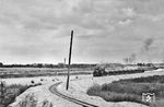 Beim Bau des 34 km langen Havelkanals (Foto) zwischen Mai 1951 und Juni 1952 wurden für den Transport des Erdaushubs und der Baustoffe zwischen Nieder Neuendorf und Paretz fast ausschließlich die neuen 70 PS starken LKM-Tenderloks des Typs B-n2 eingesetzt.  (1951) <i>Foto: Slg. Eisenbahnstiftung</i>