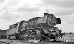 Nach dem Umbau auf Ölfeuerung wurde die ehemalige 50 3528 am 1. Juni 1971 von Halberstadt nach Pasewalk umgesetzt und erhielt die neue Betriebsnummer 50 0068. Ursprünglich war sie die 50 1126 der Skodawerke Pilsen, die am 15.05.1941 fabrikneu nach Amstetten geliefert wurde. (07.1976) <i>Foto: Burkhard Wollny</i>