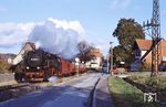 99 7238 fährt durch Wernigerode. (11.1992) <i>Foto: Günter Hauthal</i>