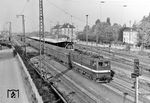 DR 242 212 fährt mit P 3685 (Leipzig - Johanngeorgenstadt) aus Gößnitz. (11.10.1978) <i>Foto: Hans-Joachim Simon (Archiv Ludger Kenning)</i>