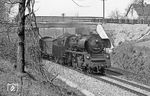 35 1047 (Bw Nossen) bei Großharthau nahe Arnsdorf. (04.1976) <i>Foto: Burkhard Wollny</i>