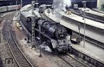Ausfahrt des D 163 nach Berlin mit der Wittenberger 03 254 in Hamburg Hbf. (20.06.1967) <i>Foto: Robin Fell</i>