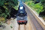 03 2295 mit D 565 auf dem Weg nach Leipzig bei Berlin-Altglienicke. (22.08.1976) <i>Foto: Dr. Uwe Knoblauch</i>