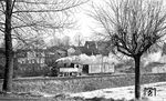 99 1568 unterwegs in Schönheide. (02.1976) <i>Foto: Burkhard Wollny</i>