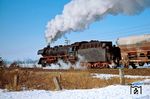 41 1227 bei Rätzlingen auf dem Weg nach Oebisfelde. (02.1978) <i>Foto: Dr. Uwe Knoblauch</i>