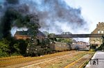 41 1289 räuchert mit P 6454 (Magdeburg - Oebisfelde) aus Haldensleben. (06.1979) <i>Foto: Dr. Uwe Knoblauch</i>