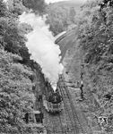 01 1512 fährt mit einem DMV-Sonderzug in Blankenheim Trennungsbf in den Blankenheimer Tunnel ein. (12.06.1982) <i>Foto: Joachim Schmidt</i>