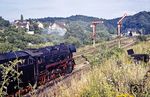 44 0093 (44 1093, WLF, Baujahr 1942) fährt mit einem Güterzug aus Nordhausen in Blankenheim ein. (09.10.1978) <i>Foto: Dr. Uwe Knoblauch</i>