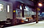 In Saalfeld hat 95 0030 den E 805 von 01 0513 übernommen und wird ihn auf der Reststrecke bis Sonneberg befördern. (21.02.1980) <i>Foto: Dr. Uwe Knoblauch</i>