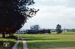 03 0085 mit D 270 "Meridian" bei Neddemin (nördlich von Neubrandenburg) auf dem Weg nach Saßnitz. (12.09.1978) <i>Foto: Joachim Bügel</i>