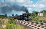 03 0089 auf Falschfahrt mit dem D 513 aus Stralsund am Posten 17 bei Berlin-Blankenburg. (08.08.1976) <i>Foto: Dr. Uwe Knoblauch</i>
