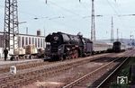 01 525 (Bw Erfurt) fährt mit D 200 aus Frankfurt/Oder in Bebra ein.  (1967) <i>Foto: Dieter Junker</i>
