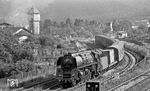 01 0519 fährt mit P 4001 aus Leipzig in Saalfeld ein. (07.1977) <i>Foto: Burkhard Wollny</i>