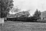 99 4802 mit einem Personenzug nach Göhren auf Rügen in Baabe. (05.09.1983) <i>Foto: Joachim Schmidt</i>