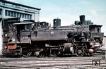 91 1229 (Union-Gießerei Königsberg/Ostpr., Baujahr 1909) kurz vor ihrer endgültigen Abstellung im Bw Glauchau. (14.08.1967) <i>Foto: Klaus D. Holzborn</i>