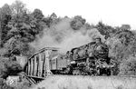 58 2051 überquert mit P 3603 (Zwickau - Aue - Johanngeorgenstadt) die Zwickauer Mulde bei Schlema. (07.07.1973) <i>Foto: Michael Malke</i>
