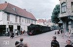 99 322 in der Ernst-Thälmann-Straße in Bad Doberan. (1968) <i>Foto: Joachim Claus</i>