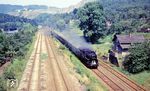 58 1800 mit P 3603 aus Zwickau kurz vor Aue. (07.1975) <i>Foto: Michael Malke</i>