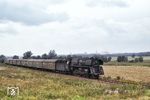 01 0503 (Bw Pasewalk) mit P 7290 (Pasewalk - Neubrandenburg) bei Neubrandenburg. (21.08.1974) <i>Foto: Robin Fell</i>