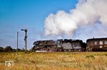 01 1515 dampft mit dem E 315 aus Szczecin (Stettin) bei Angermünde vorbei. (28.08.1978) <i>Foto: Dr. Uwe Knoblauch</i>