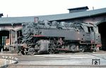86 1869 (DWM Posen, Baujahr 1943) vom Bw Glauchau in der Einsatzstelle Rochlitz. (1973) <i>Foto: Joachim Claus</i>