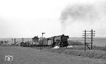 44 0194 (ex 44 1195) auf der Riestedter Rampe nach Blankenheim. (14.05.1977) <i>Foto: Burkhard Wollny</i>