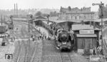 Der Sonderzug aus Riesa mit 01 2120 und 01 2204 ist in Döbeln eingetroffen. (13.06.1976) <i>Foto: Karsten Risch</i>