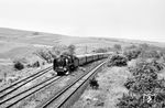 01 225 (Bw Erfurt P) mit dem D 5 nach Berlin am Abzweig Faßdorf hinter Bebra. (16.07.1962) <i>Foto: Gerhard Röder</i>