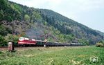 DR 119 178 mit P 4005 nach Saalfeld bei Uhlstädt. (13.05.1988) <i>Foto: Wolfgang Bügel</i>