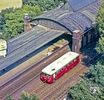 VT 171 065 (ex VT 2.09.065, ab 1992: 771 065) vom Bw Wustermark am S-Bahnhof Berlin-Bellevue. (1985) <i>Foto: Karsten Risch</i>