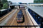 Die Stralsunder 03 0046 ist als Lz in Berlin Ostkreuz unterwegs und gewährt einen guten Blick auf den Öltender, der neben 34 m³ Wasser auch 13,5 m³ Öl als Brennstoff mit sich führen konnte.  (09.1978) <i>Foto: Dr. Uwe Knoblauch</i>