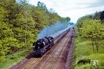 03 2155 mit dem D 567 auf dem Weg nach Leipzig bei Thyrow, südlich von Ludwigsfelde. (07.1979) <i>Foto: Dr. Uwe Knoblauch</i>