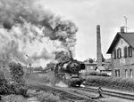 50 3675 fährt mit Ng 67701 nach Halberstadt aus Quedlinburg. (10.06.1978) <i>Foto: Joachim Schmidt</i>