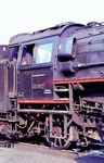 Die Führerhausseite der Ostbahnhofer 03 002 im Bw Helmstedt. (10.07.1969) <i>Foto: Klaus D. Holzborn</i>