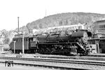 44 0413 (44 1413) in ihrem Heimat-Bw Meiningen, wo sie vom 1. Januar 1972 bis 12. März 1974 stationiert war. (10.1972) <i>Foto: Alan Orchand</i>