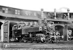 86 1773 präsentiert sich in ihrer sächsischen Heimat, dem Bw Aue. (05.1974) <i>Foto: Alan Orchand</i>