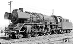 Seit 18. April 1969 gehörte 03 151 zum Bestand des Bw Dresden-Altstadt. Dort wurde sie für eine Porträtaufnahme in Position gefahren. (01.05.1969) <i>Foto: Rudi Lehmann, Slg. Holzborn</i>