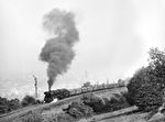 44 0504 passiert mit Lgg 58813 das Einfahrsignal von Hettstedt. (07.09.1981) <i>Foto: Joachim Schmidt</i>