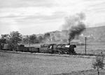 44 0305 (Bw Saalfeld) mit einem Nahgüterzug nach Wünschendorf/Elster bei Triptis. (09.10.1981) <i>Foto: Joachim Schmidt</i>