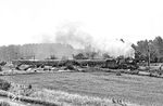 Die letzte Planleistung der Güstener 03: 03 2002 ist mit P 6249 nach Aschersleben zwischen Güsten und Aschersleben bei Groß Schierstedt unterwegs. (07.1980) <i>Foto: Joachim Schmidt</i>