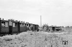 Halt des Personenzuges 9193 nach Anklam im Haltepunkt Bresewitz Dorf. (18.08.1966) <i>Foto: Gerd Wolff</i>